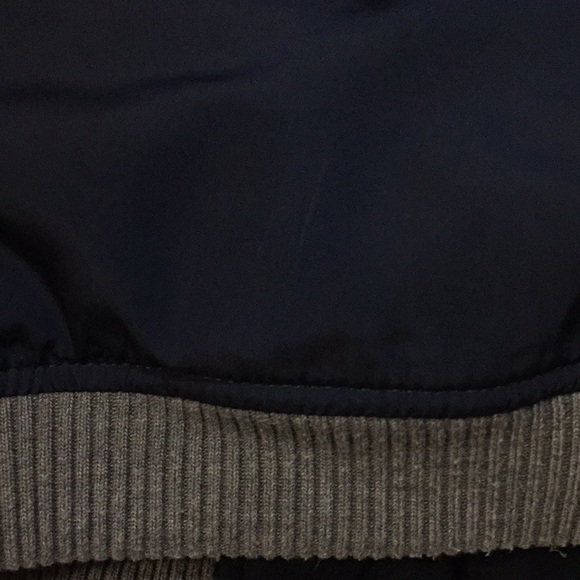 4 yr boys blue padded bomber jacket  EUC - Picture 8 of 11